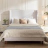 Modern Upholstered Platform Bed Frame - Omega Lifestyles