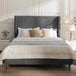 Modern Upholstered Platform Bed Frame - Omega Lifestyles
