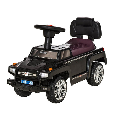 Toddler Off - Road Ride On Push Car With Horn And Storage - Aosom - Omega Lifestyles