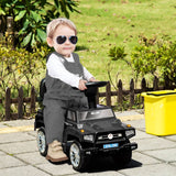 Toddler Off - Road Ride On Push Car With Horn And Storage - Aosom - Omega Lifestyles