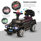 Toddler Off - Road Ride On Push Car With Horn And Storage - Aosom - Omega Lifestyles