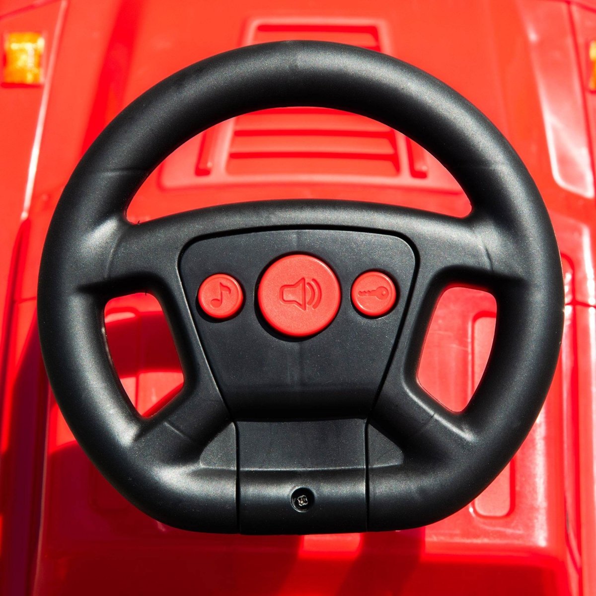 Toddler Ride On Push Car With Horn Music Lights - Aosom - Omega Lifestyles