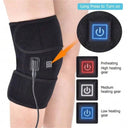 Heated Vibrating Knee Massage Pad For Relief - Omega Lifestyles