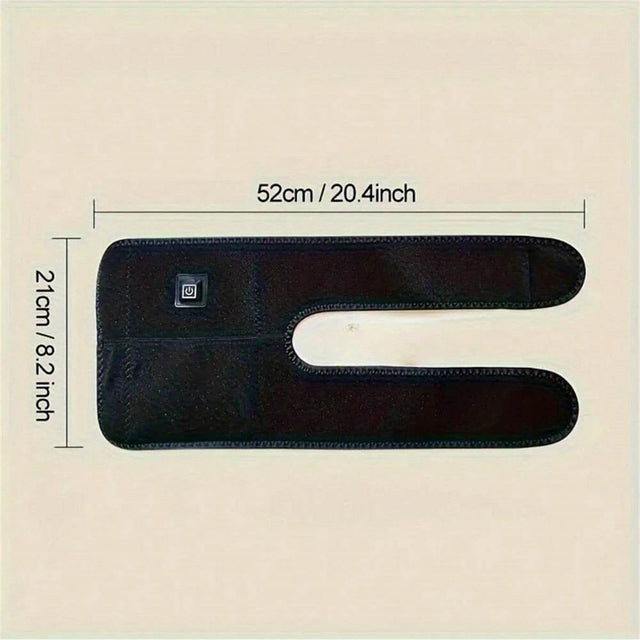 Heated Vibrating Knee Massage Pad For Relief - Omega Lifestyles