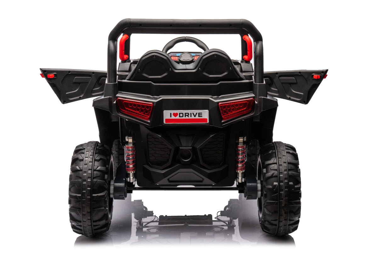 Electric Four-Wheel Drive Kids Ride-On Car With Leather Seat - Omega Lifestyles