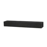 Western Red Cedar 48-Inch Embossed Fireplace Mantel Shelf - Omega Lifestyles