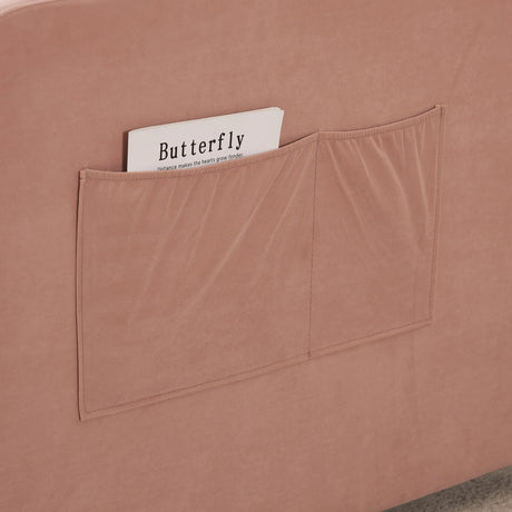 Twin Velvet Upholstered Daybed Frame With Trundle - Omega Lifestyles