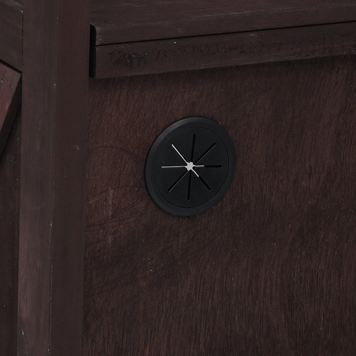 Outdoor Kitchen Island Solid Fir Wood Raised Shelf Cart - Omega Lifestyles