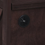 Outdoor Kitchen Island Solid Fir Wood Raised Shelf Cart - Omega Lifestyles