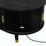 Mid-Century Modern TV Stand And Coffee Table Set - Sleep Galleria