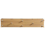 Boho Farmhouse Solid Wood TV Stand Cabinet - Sleep Galleria