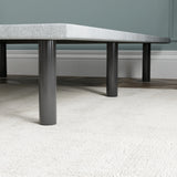 Full Upholstered Steel Platform Bed Frame - Omega Lifestyles