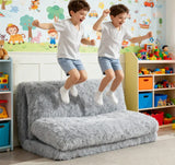 Ultra-Soft Plush Folding Foam Floor Mattress Sofa Bed - Omega Lifestyles