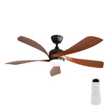 52-Inch Modern Indoor Remote-Controlled Ceiling Fan