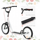 Youth Adjustable Handlebar Kick Scooter With Dual Brakes - Omega Lifestyles