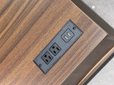 Mid Century Modern Rattan TV Stand Console - Sleep Galleria
