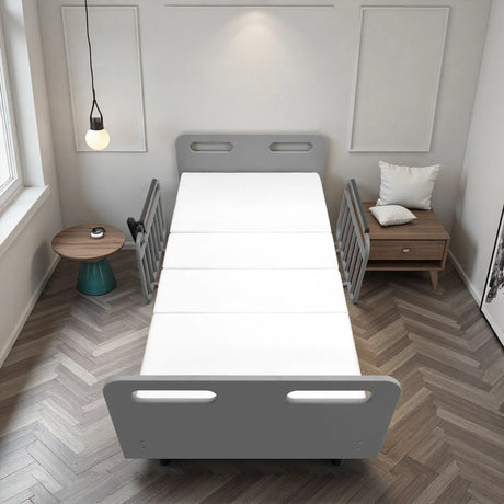 Medium Pressure-Relieving Memory Foam Adjustable Hospital Bed - Omega Lifestyles