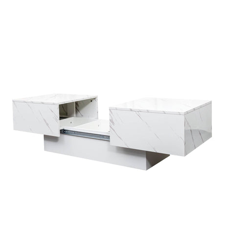 Extendable Sliding Top Coffee Table With Hidden Storage - Sleep Galleria
