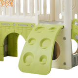 8-in-1 Toddler Freestanding Slide Climber Playset - Omega Lifestyles