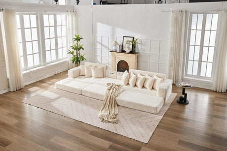 Convertible Corduroy Foldable Floor Sofa Bed - Omega Lifestyles