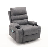 Electric Power Lift Recliner Chair With Massage Heat - Omega Lifestyles