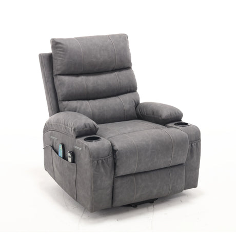 Electric Power Lift Recliner Chair With Massage Heat - Omega Lifestyles