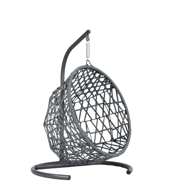 Indoor Hanging Cat Hammock Bed With Stand And Cushion - Omega Lifestyles