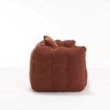 Cozy Chenille Bean Bag Chair With Foam Core - Omega Lifestyles