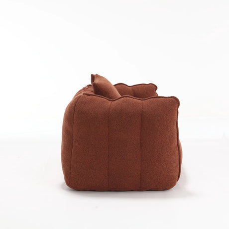 Cozy Chenille Bean Bag Chair With Foam Core - Omega Lifestyles
