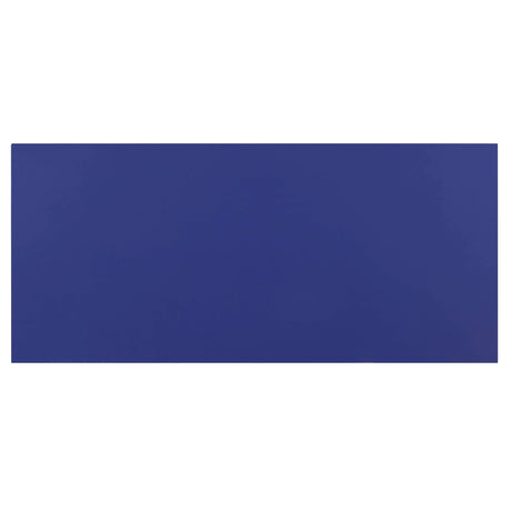 Twilight Blue Synthetic Wood Writing Desk With Drawer - Omega Lifestyles