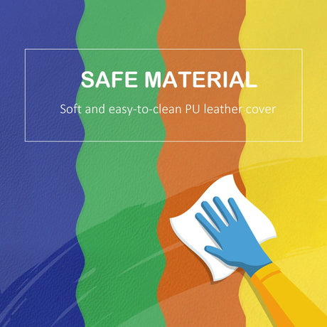 7-Piece Colorful Soft Foam Play Blocks Kids Gym Set - Omega Lifestyles