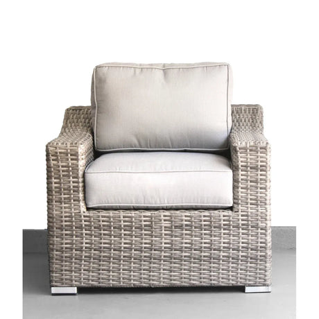 Outdoor Wicker 3-Person Seating Set With Cushions - Omega Lifestyles