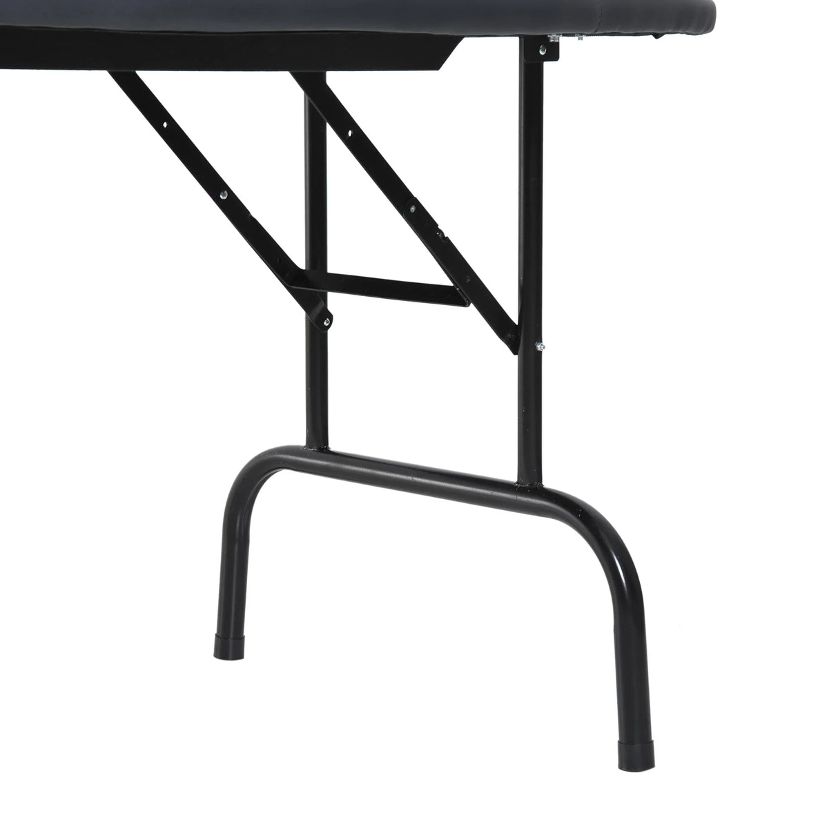 Foldable Half-Shape Blackjack Poker Table With Cup Holders - Omega Lifestyles