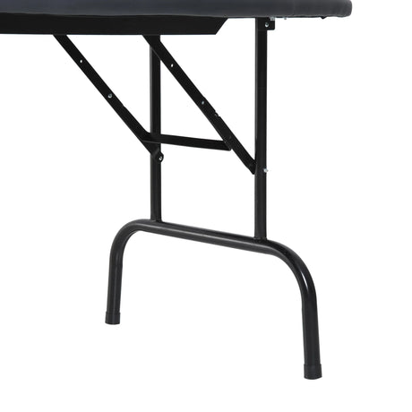 Foldable Half-Shape Blackjack Poker Table With Cup Holders - Omega Lifestyles