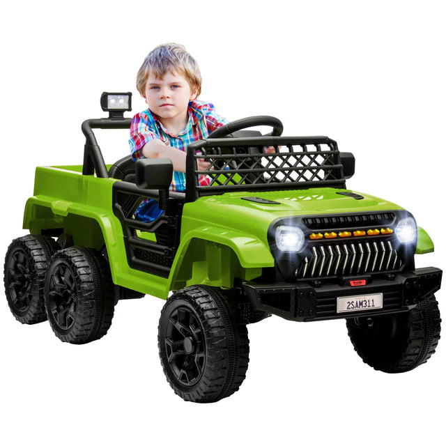 12V 4x4 Kids Electric Ride-On Car With Remote Control - Omega Lifestyles