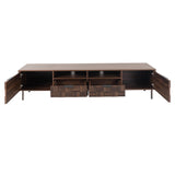 Mid Century Modern TV Stand With Storage Drawers - Sleep Galleria