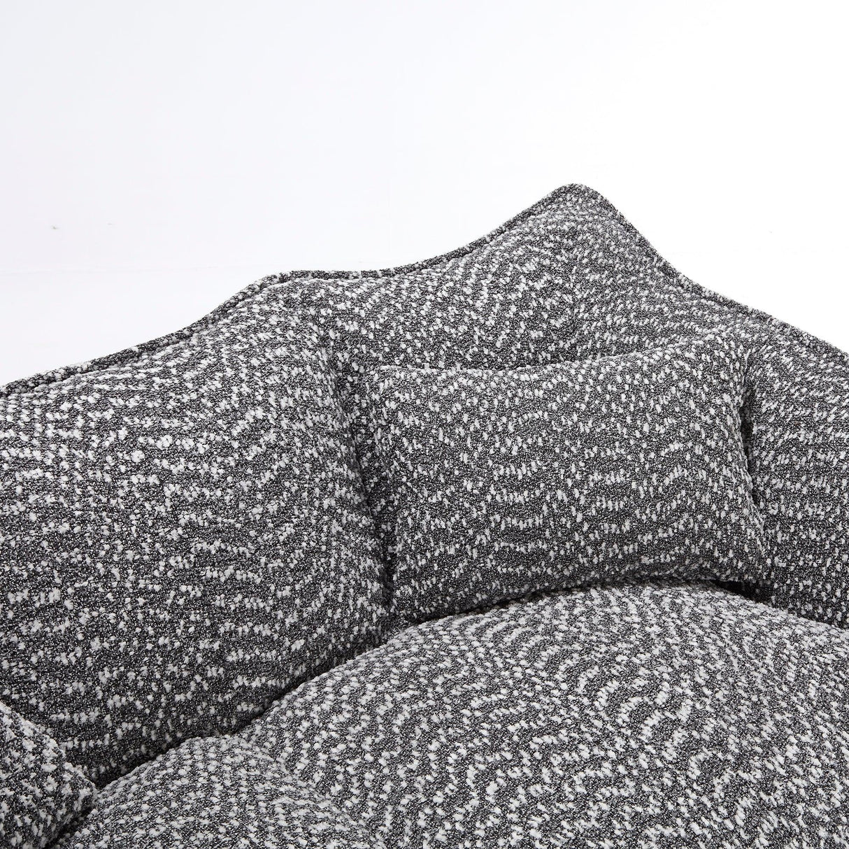 Dual Chenille Bean Bag Chair With High Resilience Foam Core - Omega Lifestyles