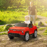 12V Licensed Chevrolet Silverado Kids Electric Ride-On Car - Omega Lifestyles