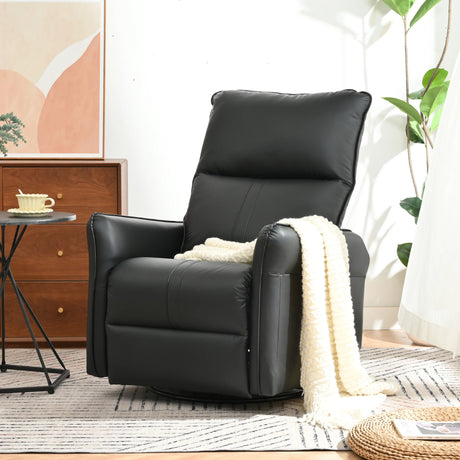 360 Degree Swivel Rocking Recliner Chair With Footrest - Omega Lifestyles
