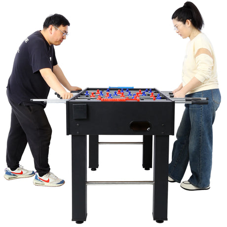 54-Inch Hurricane Foosball Table With Light Cherry Finish - Omega Lifestyles