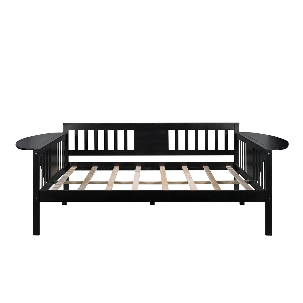 Full Full Size Solid Wood Espresso Daybed Frame - Omega Lifestyles