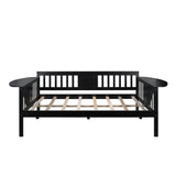 Full Full Size Solid Wood Espresso Daybed Frame - Omega Lifestyles