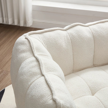 Soft Chenille Bean Bag Chair With High Resilient Foam - Omega Lifestyles