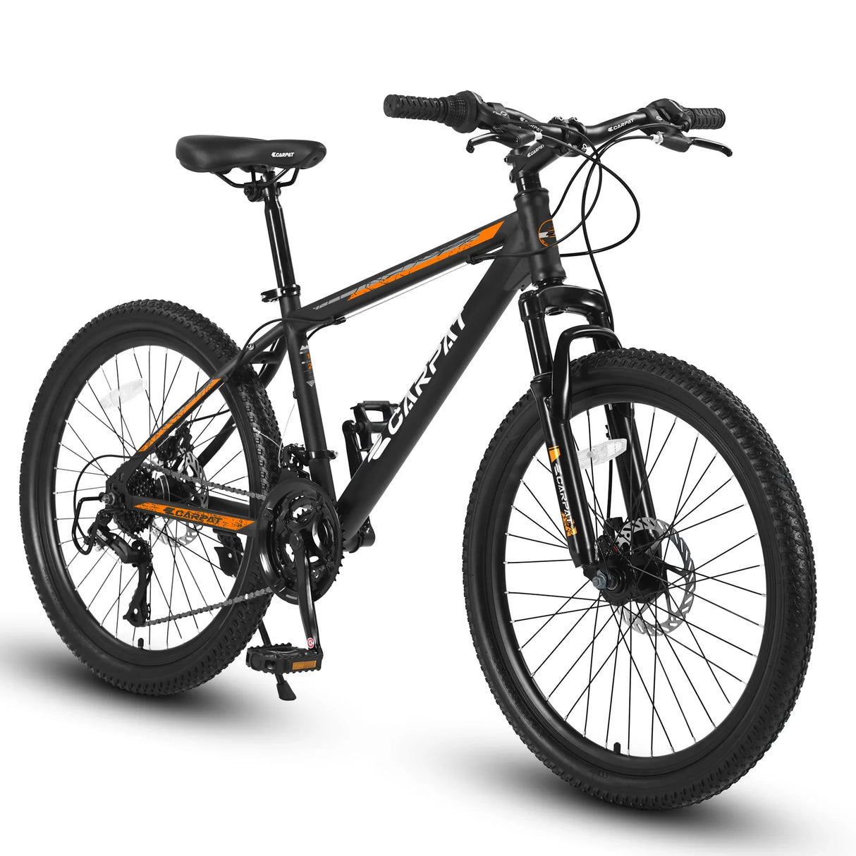 26-Inch Steel Frame Mountain Bike With Shimano 21-Speed - Omega Lifestyles