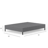 Full Size Heavy Duty Knock Down Mattress Foundation Frame - Omega Lifestyles