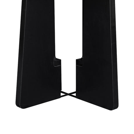 5-Piece Round Solid Wood Dining Table Set With Upholstered Chairs - Omega Lifestyles