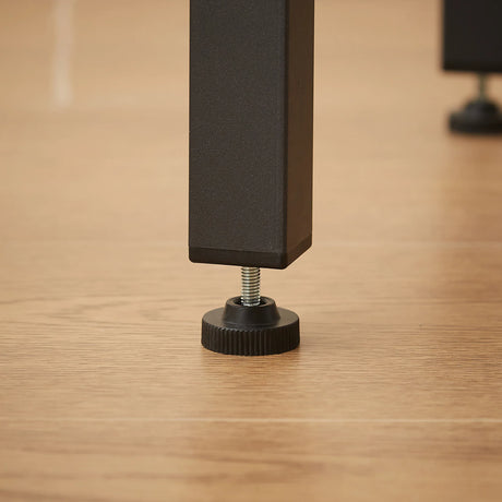 Industrial Rustic Brown Bar Table Set With 3 Upholstered Stools - Omega Lifestyles