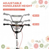 Youth Adjustable Handlebar Kick Scooter With Dual Brakes - Omega Lifestyles