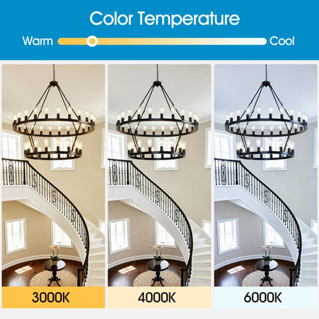 Matte Black Iron Wagon Wheel Farmhouse Chandelier 47-Inch - Omega Lifestyles