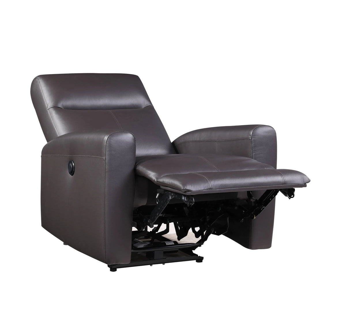 Top Grain Leather Match Power Motion Recliner - Omega Lifestyles